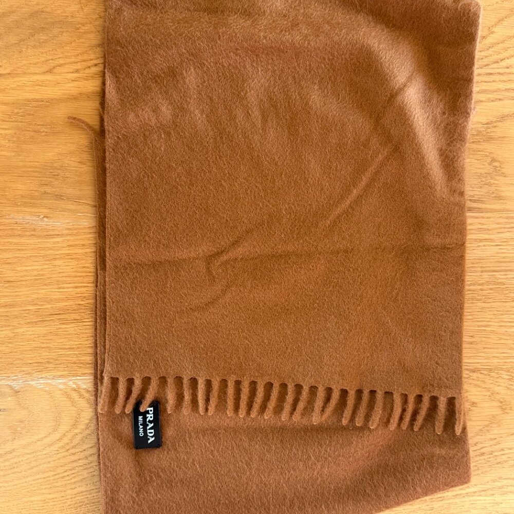 Prada wraparound cashmere miniskirt - Picture 3 of 7